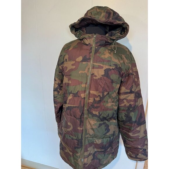 Vans Camouflage Jacket – Size Large, Reversible with Bright Orange Interior - Picture 1 of 16